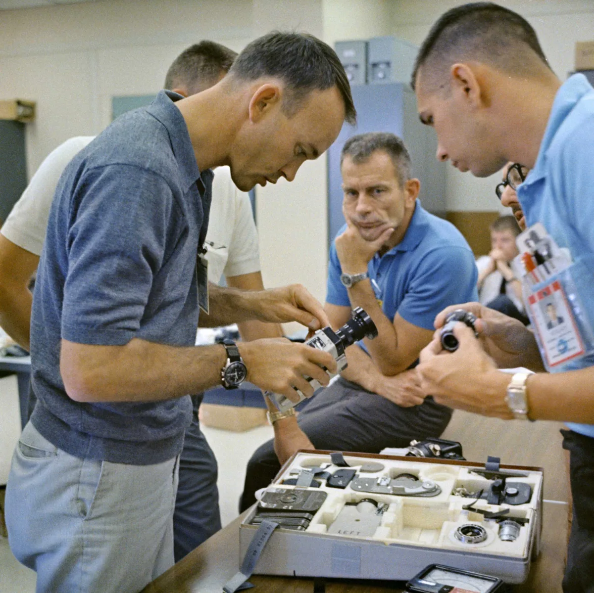 NASA number engraving on Omega Speedmaster