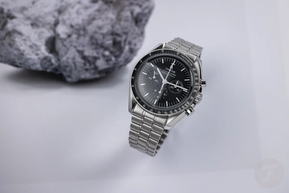 Modern Omega Speedmaster Professional with Hesalite glass
