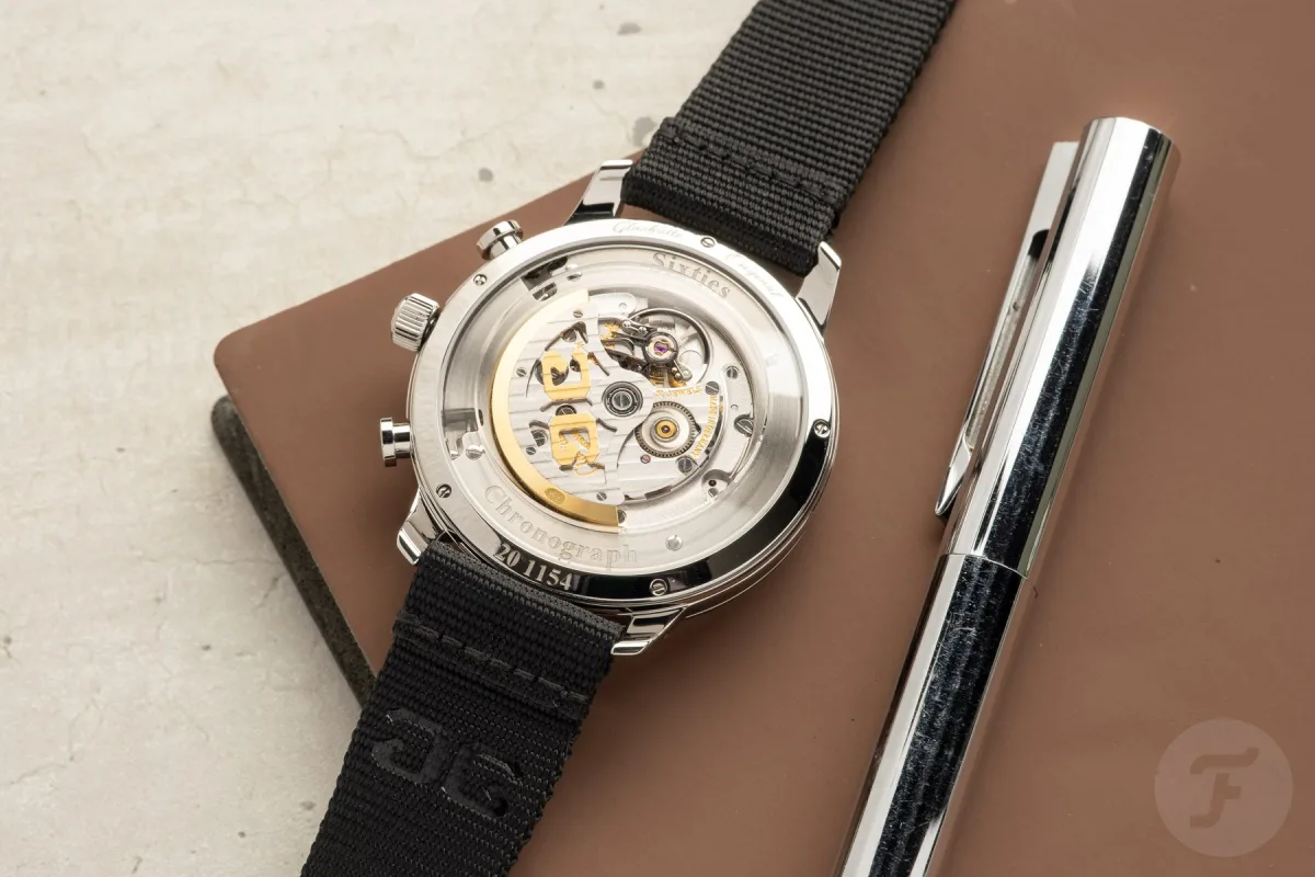 Glashütte Original Sixties Chronograph with purple dial