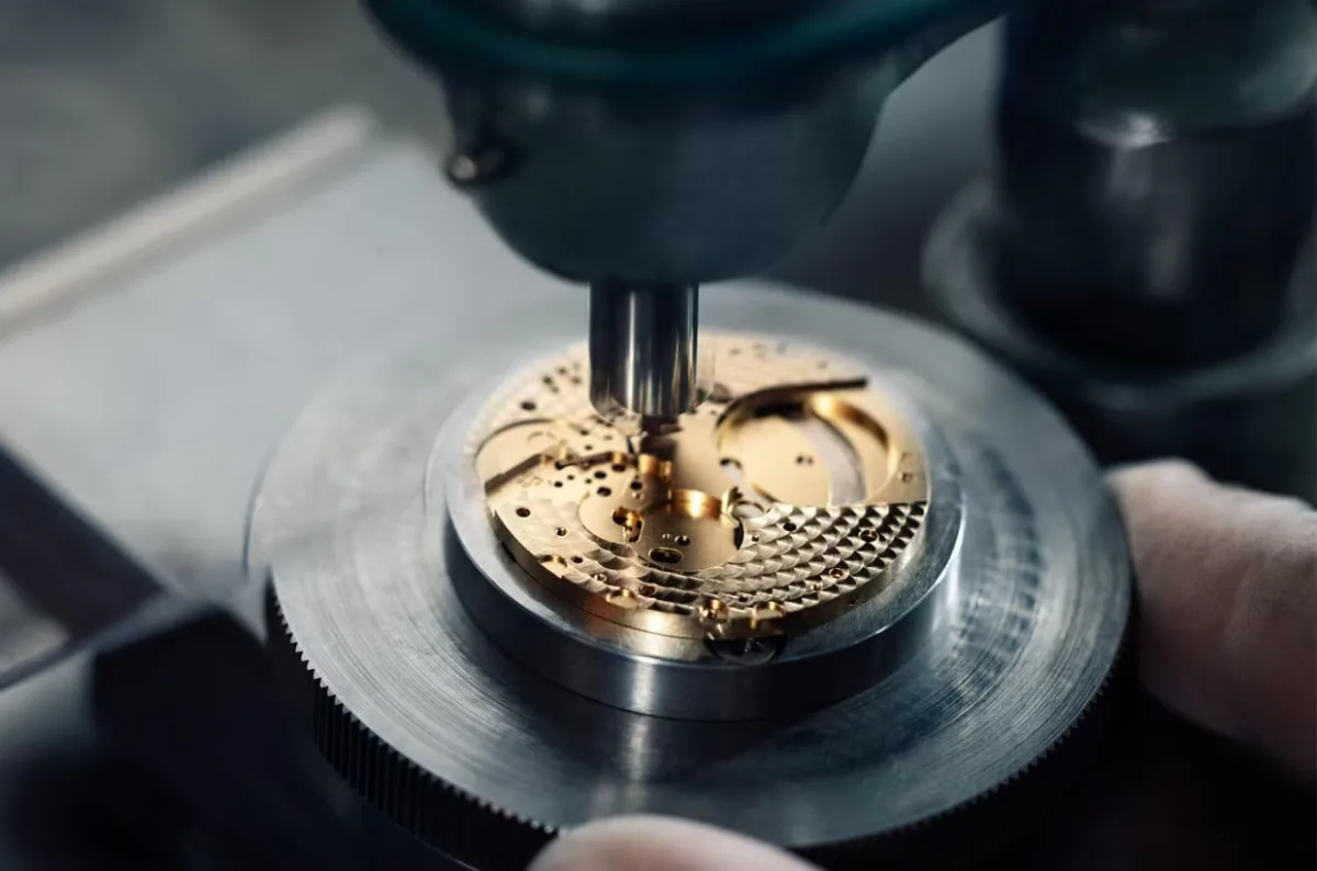 Manufacturing process at Glashütte Original