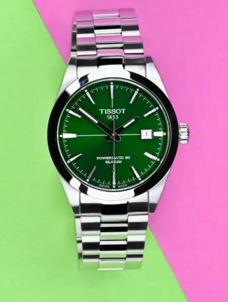 Tissot Gentleman Powermatic 80 with green dial