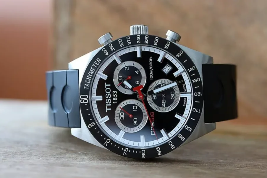 Tissot PR516 Chronograph with motorsport-inspired design