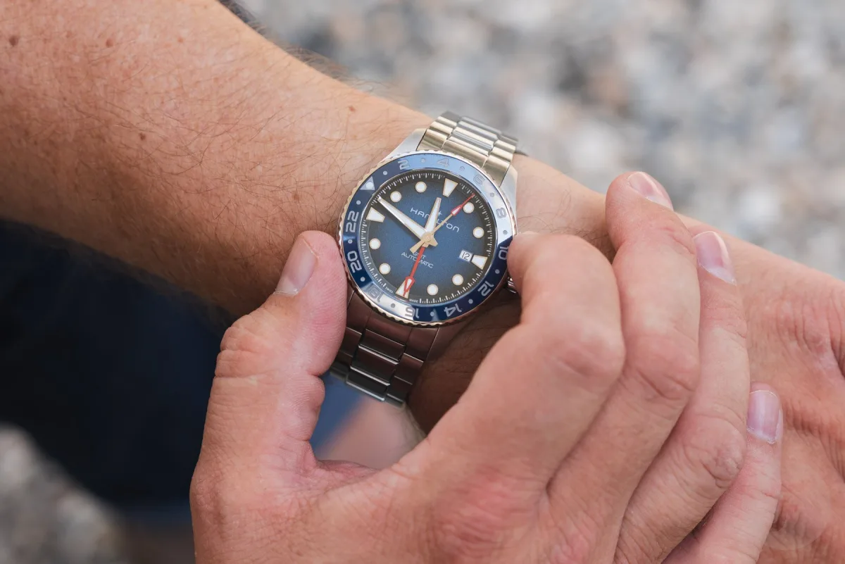 43mm Hamilton Khaki Navy Scuba Auto GMT
