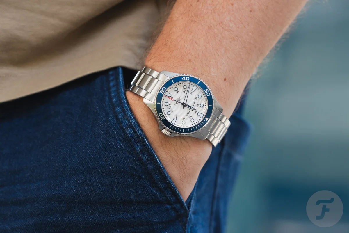 Hamilton Khaki Navy Scuba Auto GMT priced at €1,445