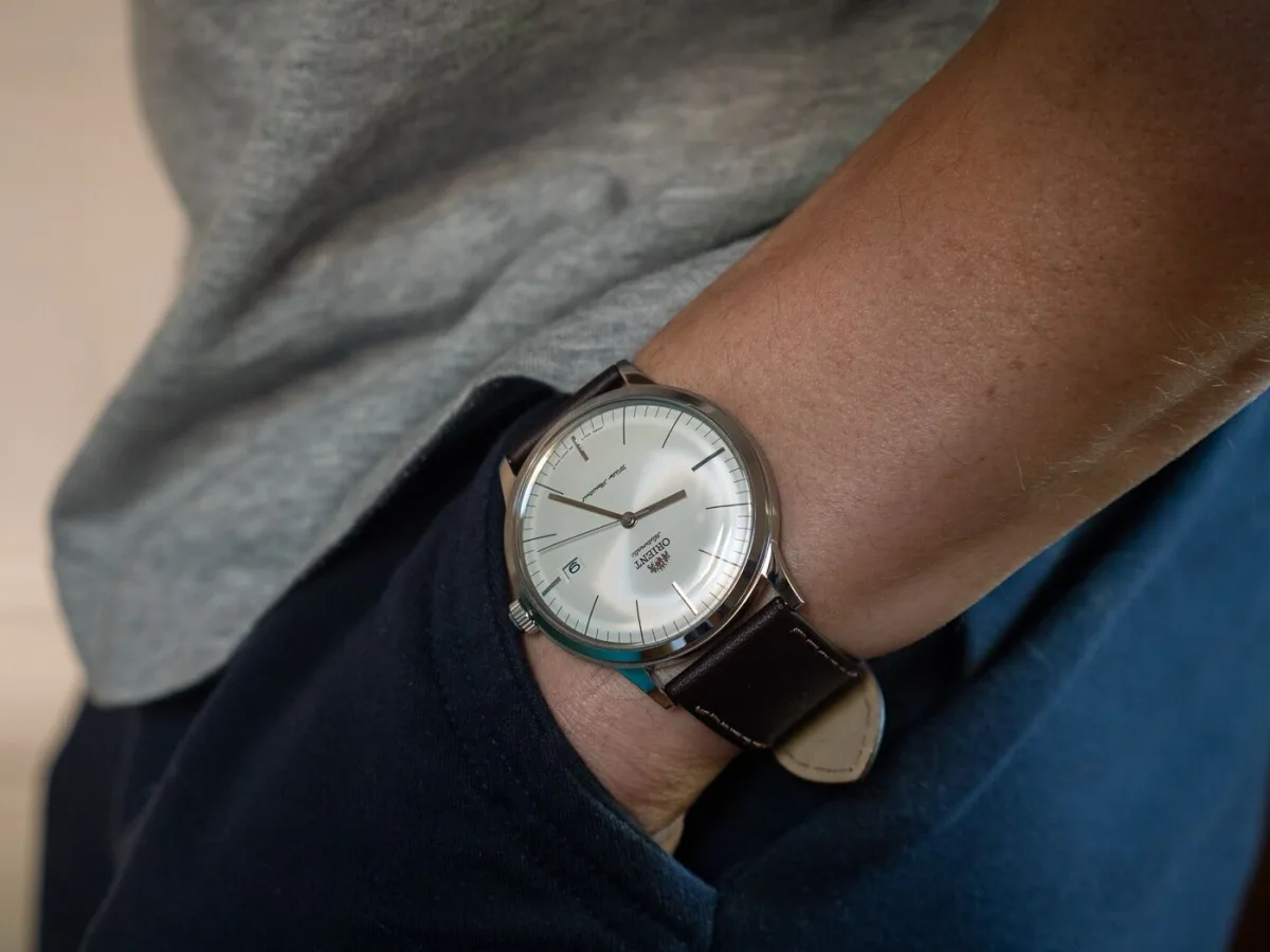 Orient Bambino V4 with larger 42mm case