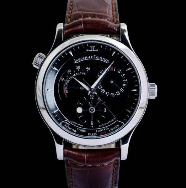 Jaeger-LeCoultre Master Geographic watch with dual time function