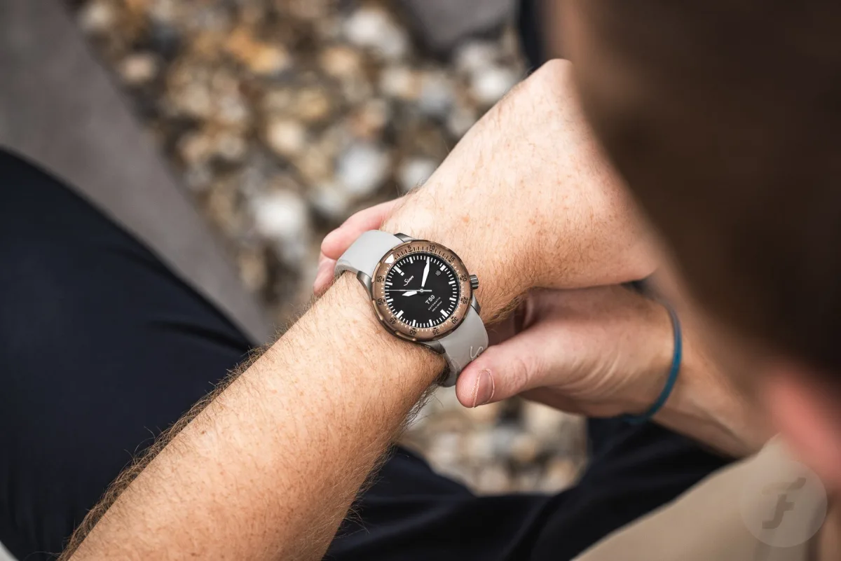 Sinn T50 GDBR Goldbronze bezel