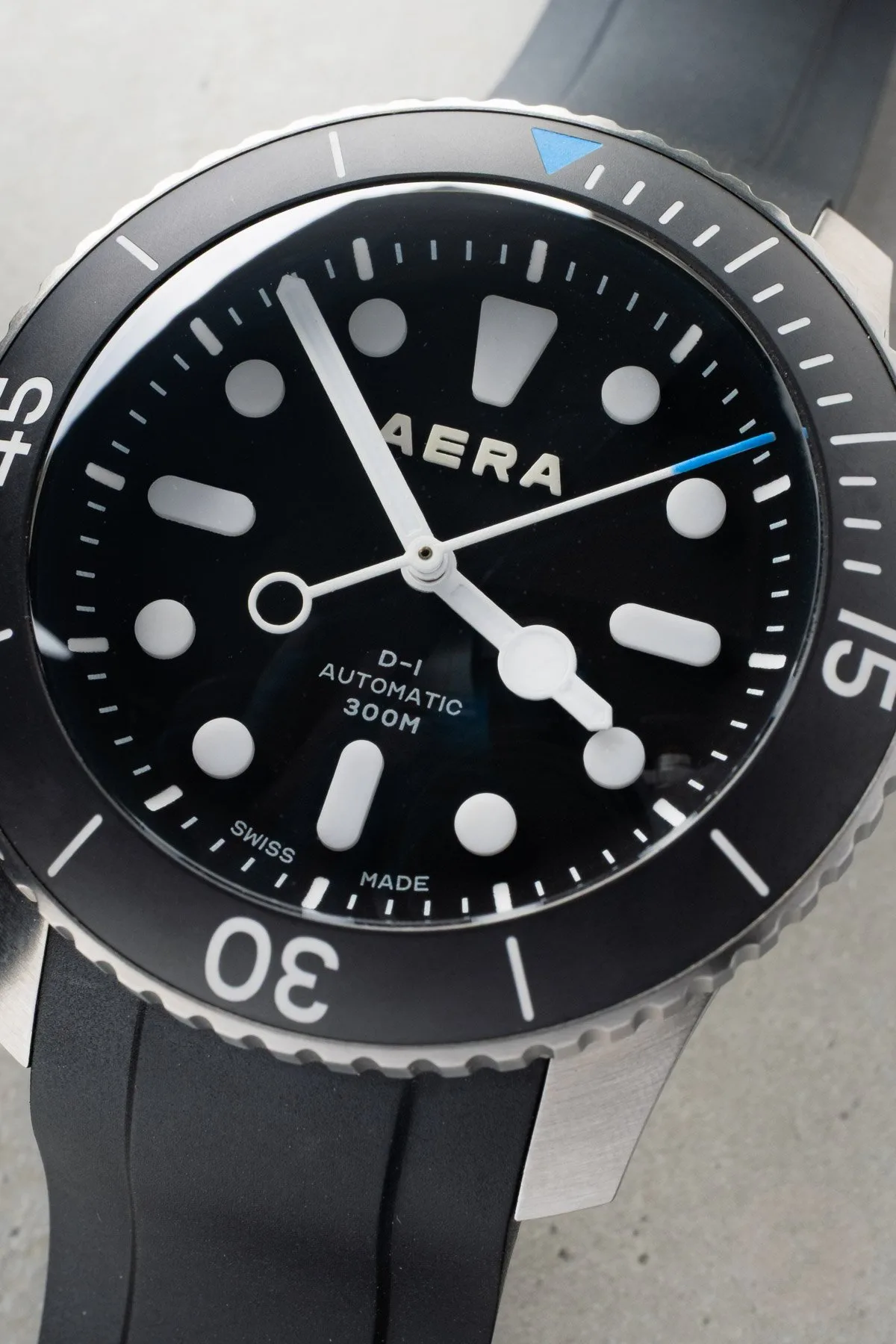 Aera D-1 Diver rubber strap