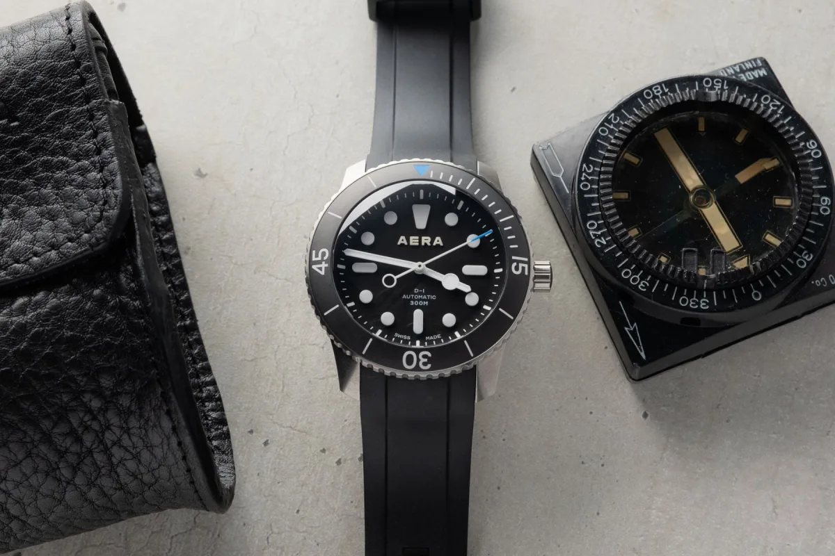 Aera D-1 Diver dial design
