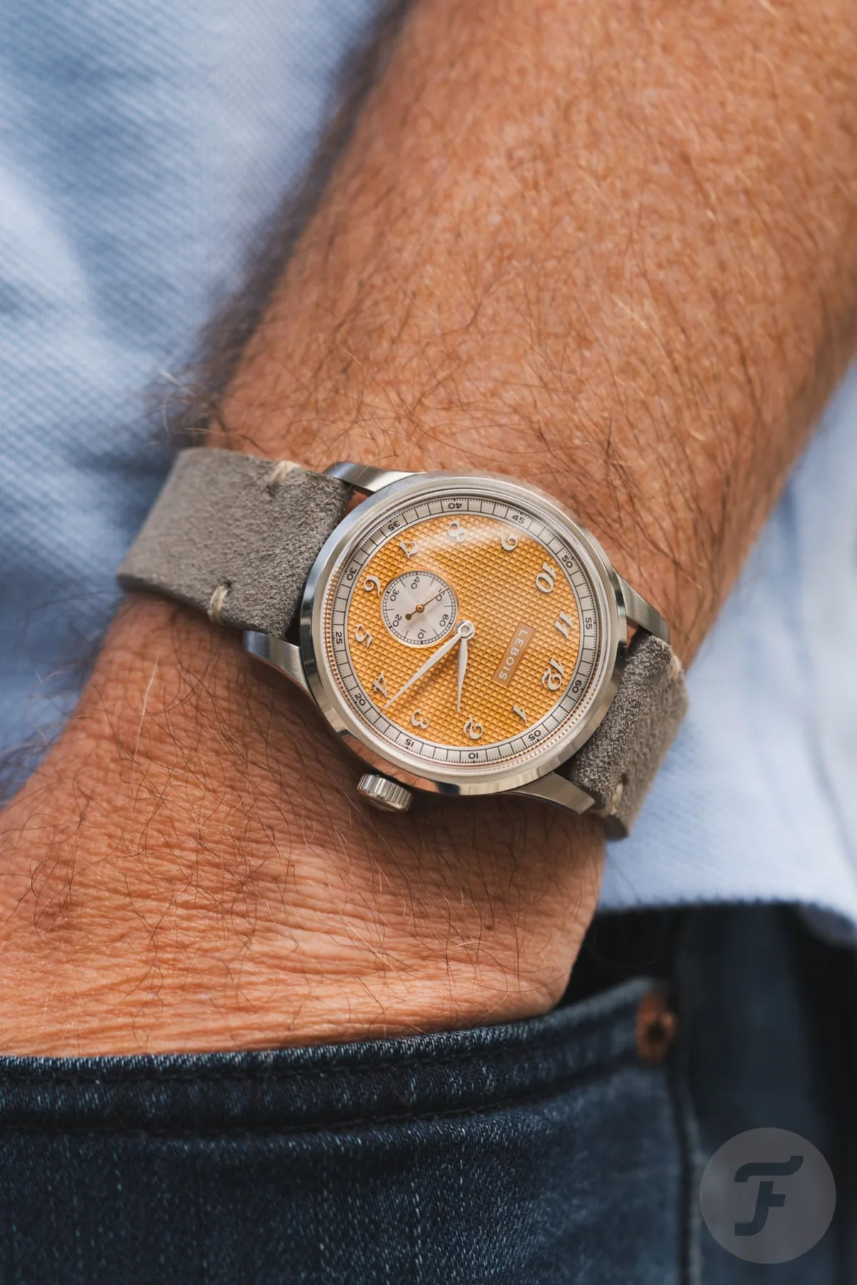 best July 2026 watches releases — Lebois & Co Heritage Atelier Small Seconds Stroopwafel pocket shot