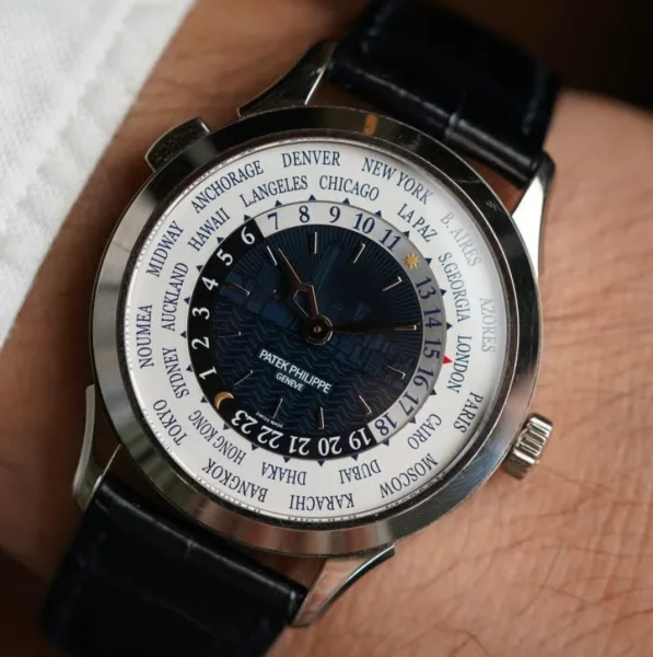 Vintage collectible world timer watch