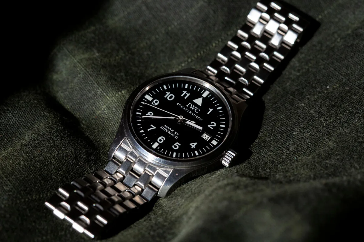 IWC Mark XV watch dial