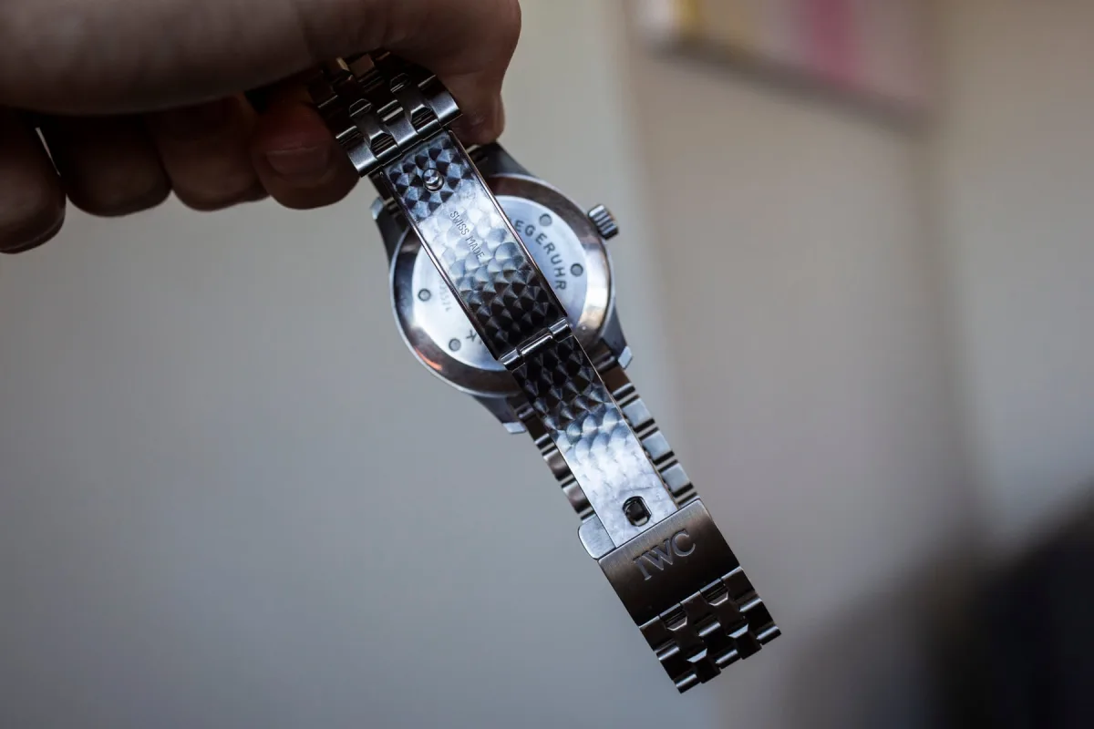 IWC Mark XV watch case and profile