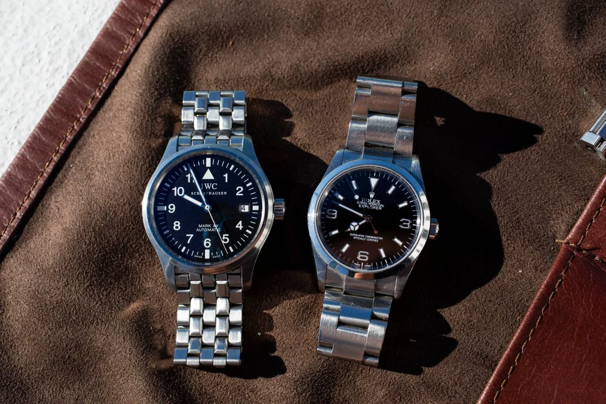 Rolex Explorer ref. 114270 bracelet and clasp
