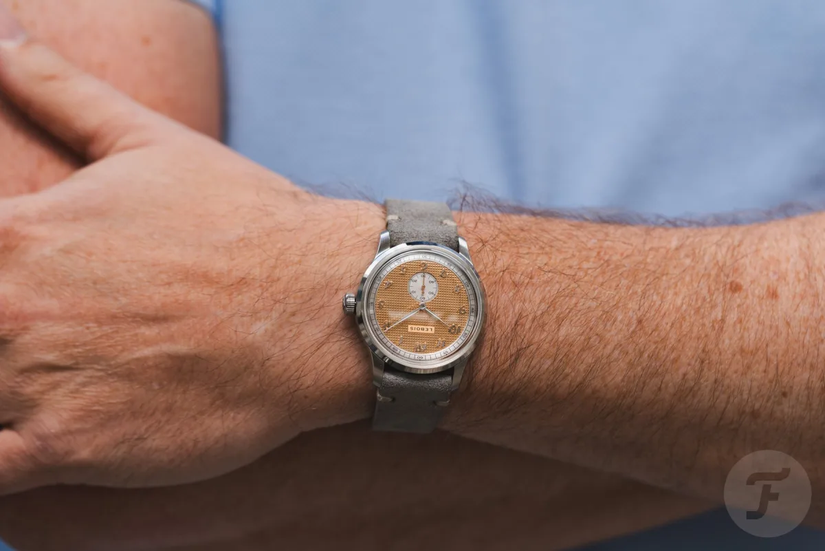 Lebois & Co Heritage Small Seconds watch strap and clasp