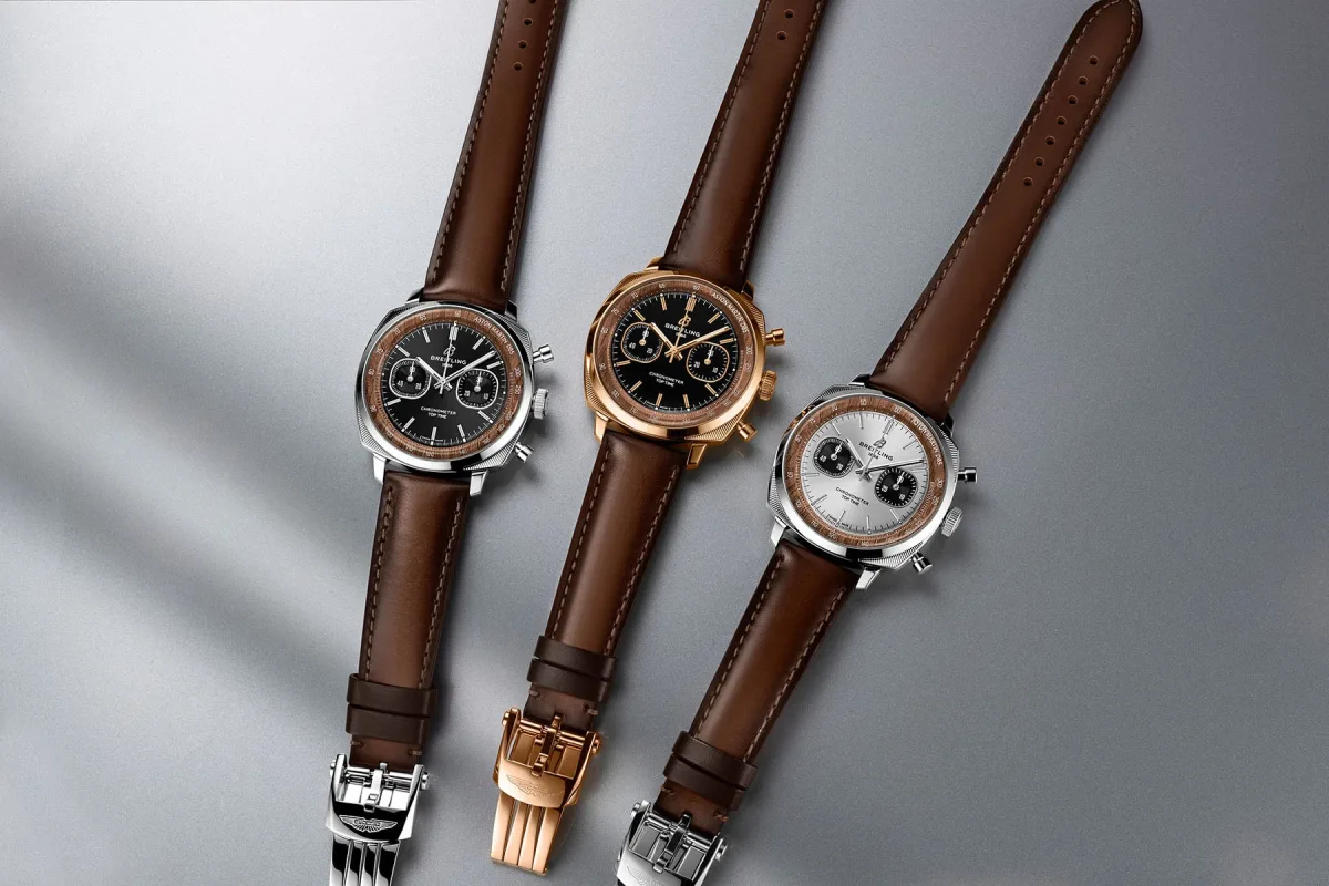 Breitling watch collaboration history with Aston Martin and Bentley