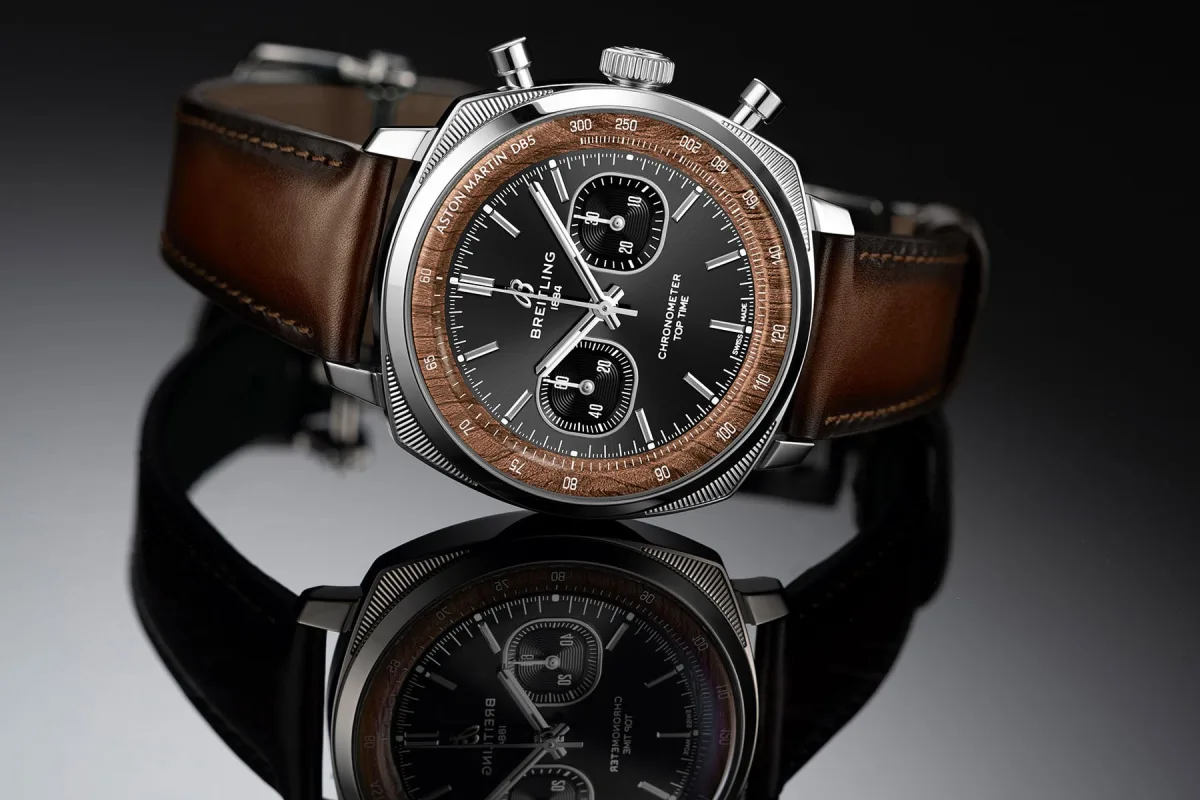 Breitling Top Time B01 watch case design details