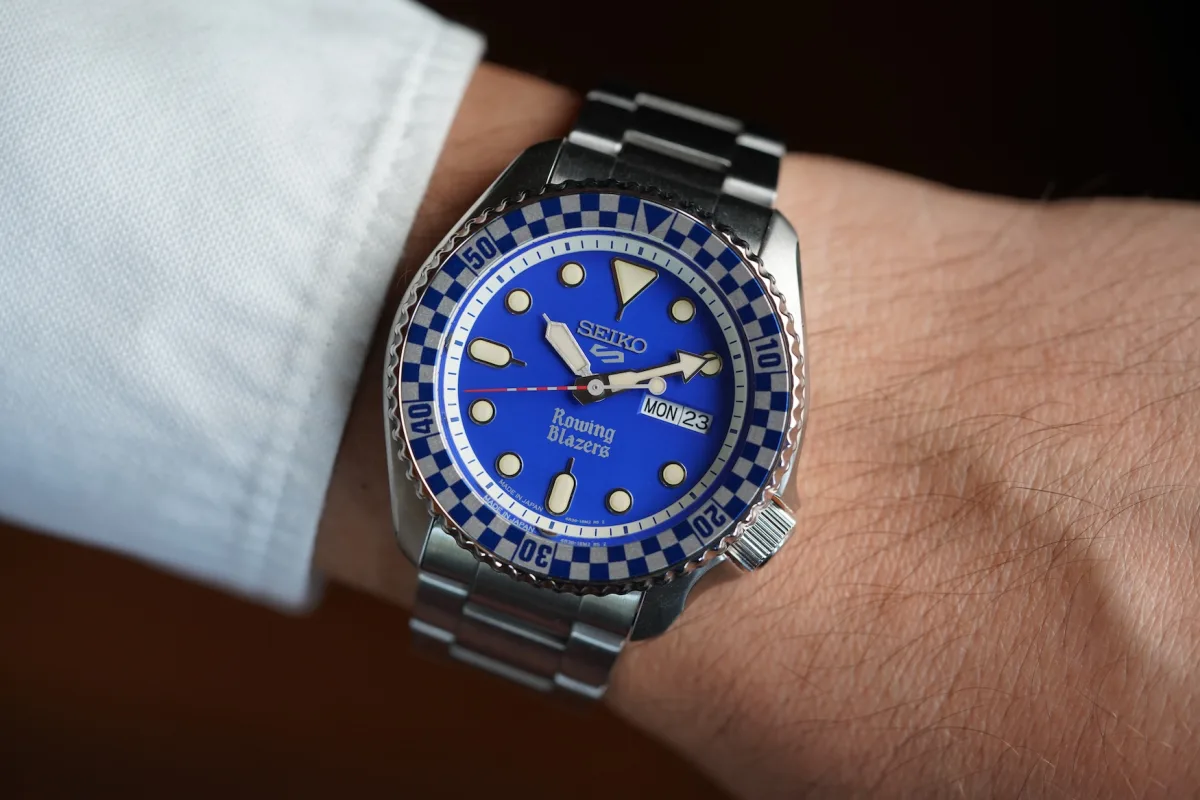 Seiko 5 SRPM19 and SRPM21 watches showcase.