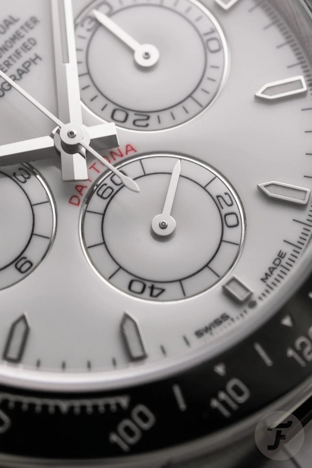 Rolex Daytona with grand feu enamel technology