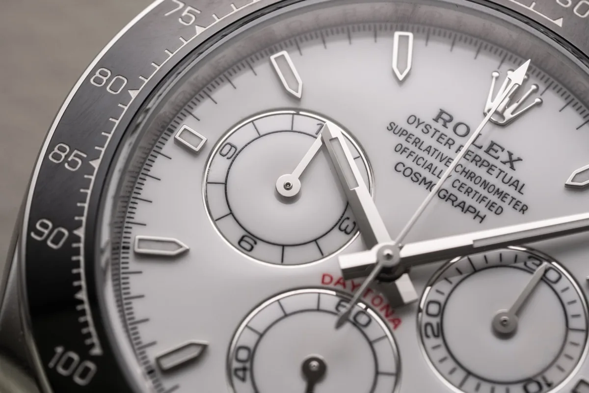 Rolex Daytona collection display