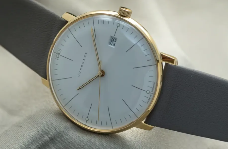 Junghans Max Bill Bauhaus-style watch design