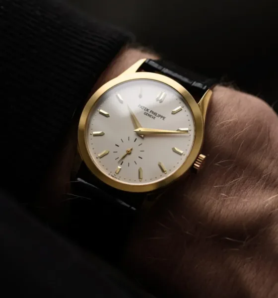 Bauhaus watch hands and indices clarity