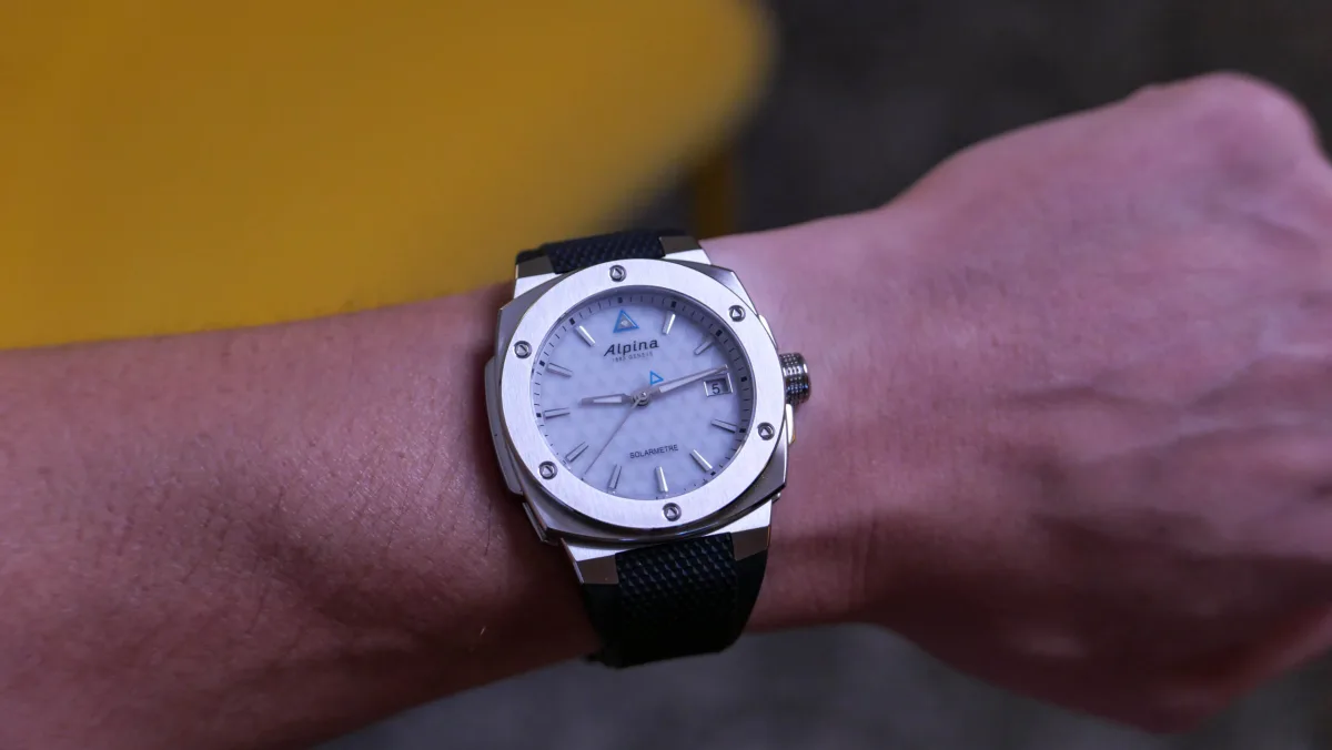 Alpiner Extreme Solarmetre watch by Alpina