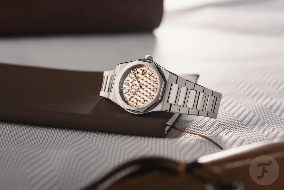 Girard-Perregaux Laureato Fifty with rose gold dial