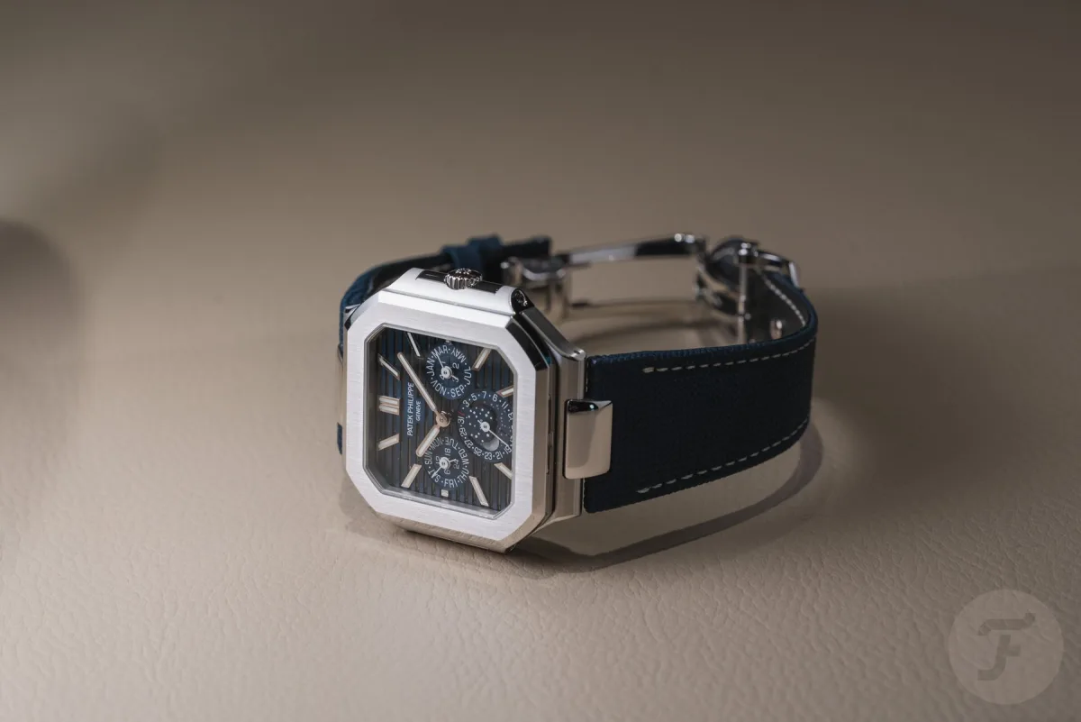 Patek Philippe Cubitus Perpetual Calendar Skeleton case and dial