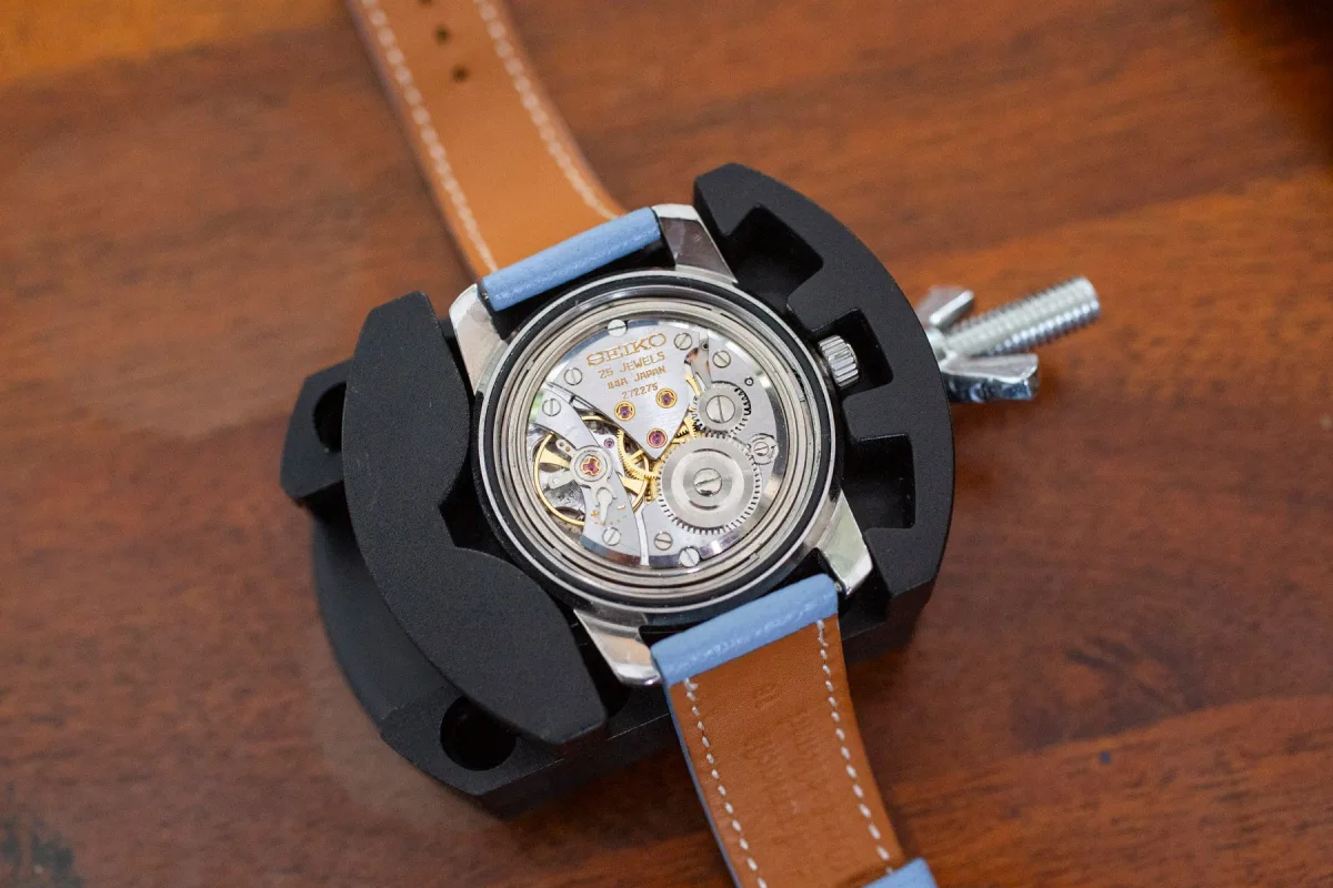 Finished modification of a vintage King Seiko 44-9990