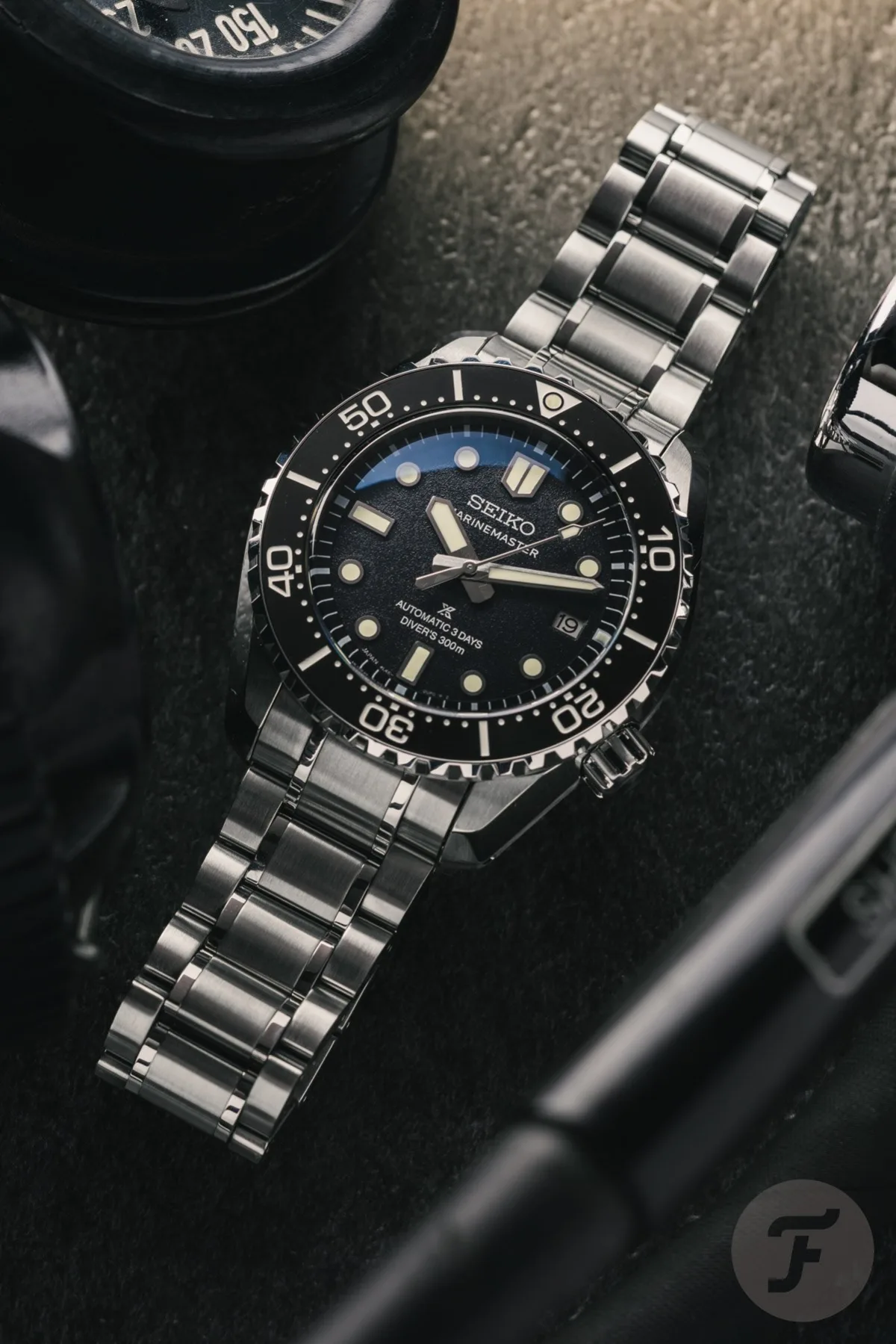 Seiko Marinemaster HBF001 with ceramic bezel
