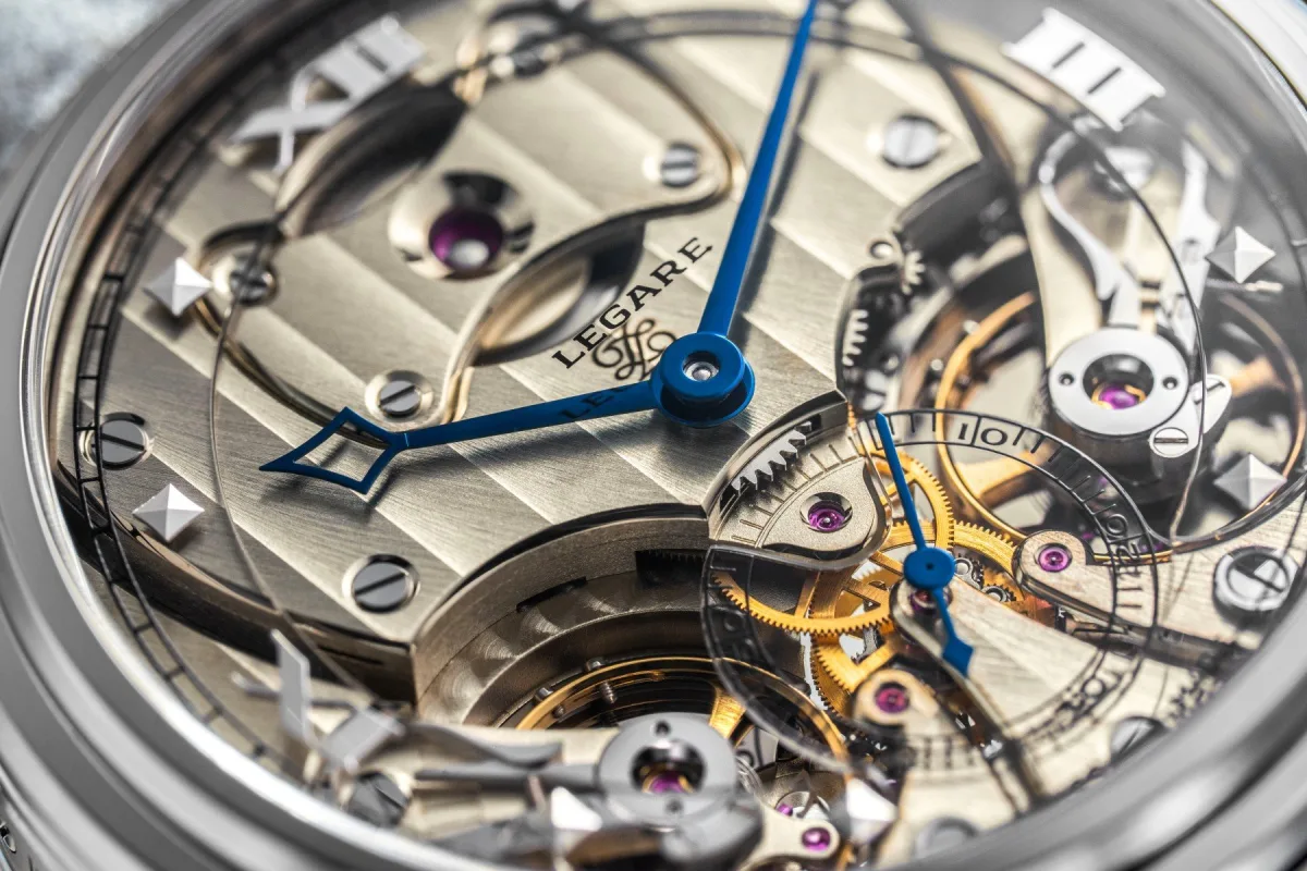 Detailed view of Legare Chapter 1 AGP Inverted mechanism