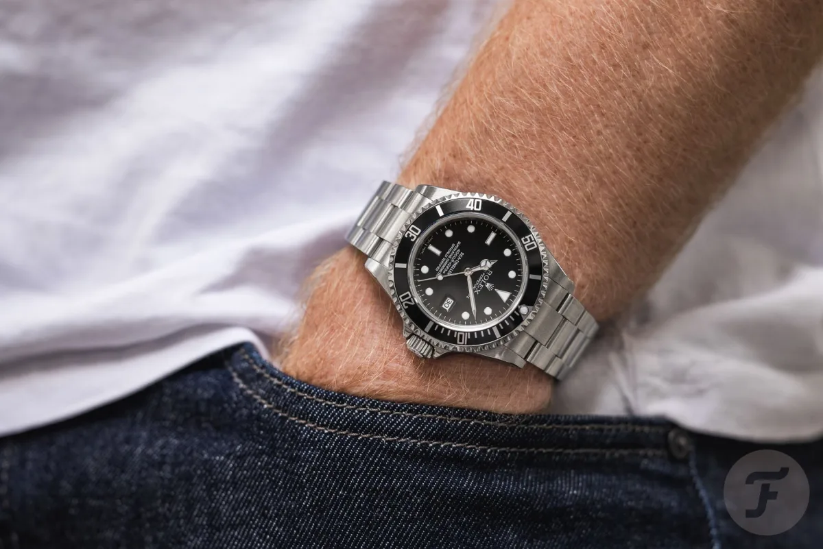 Rolex Sea-Dweller ref. 16600 watch close-up