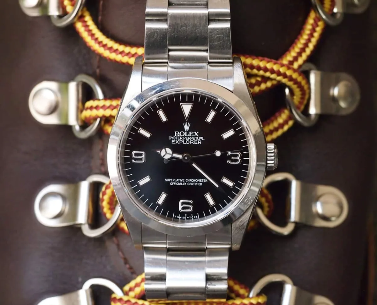 Rolex Explorer II ref. 16570 on wrist
