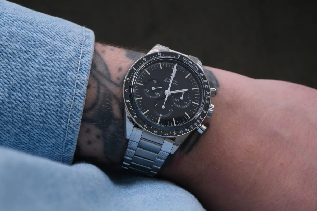 TAG Heuer Monaco chronograph with black DLC
