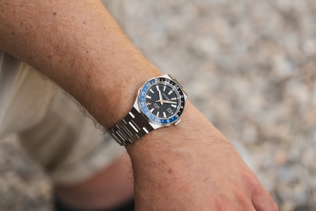 Top view of Citizen Series 8 880 GMT showing different color options