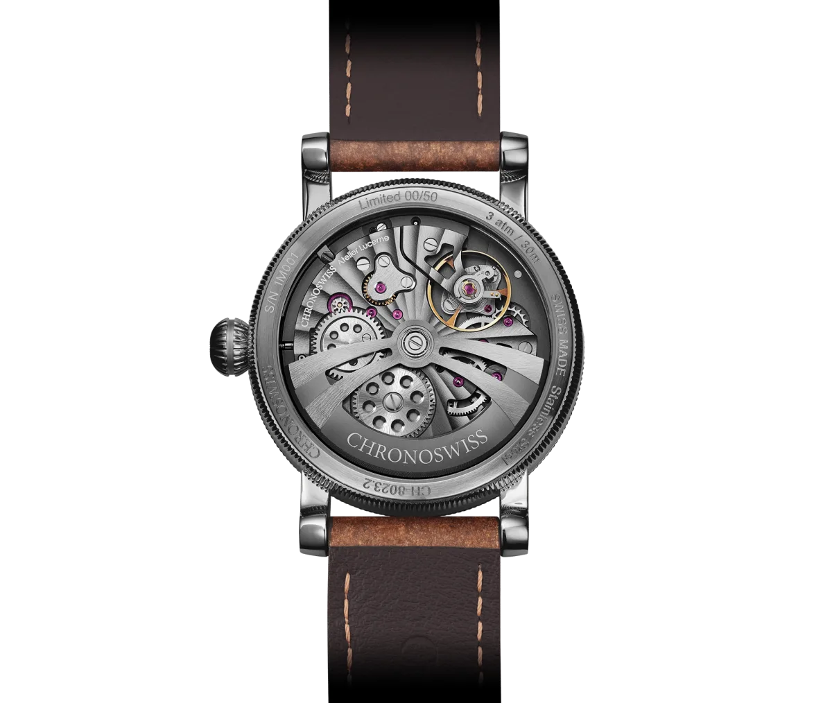 Chronoswiss Small Second Serpentine model with unique dial