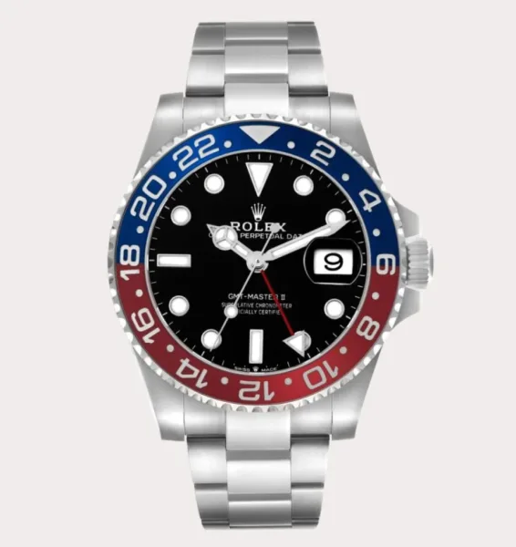 Rolex GMT-Master II Batman edition watch