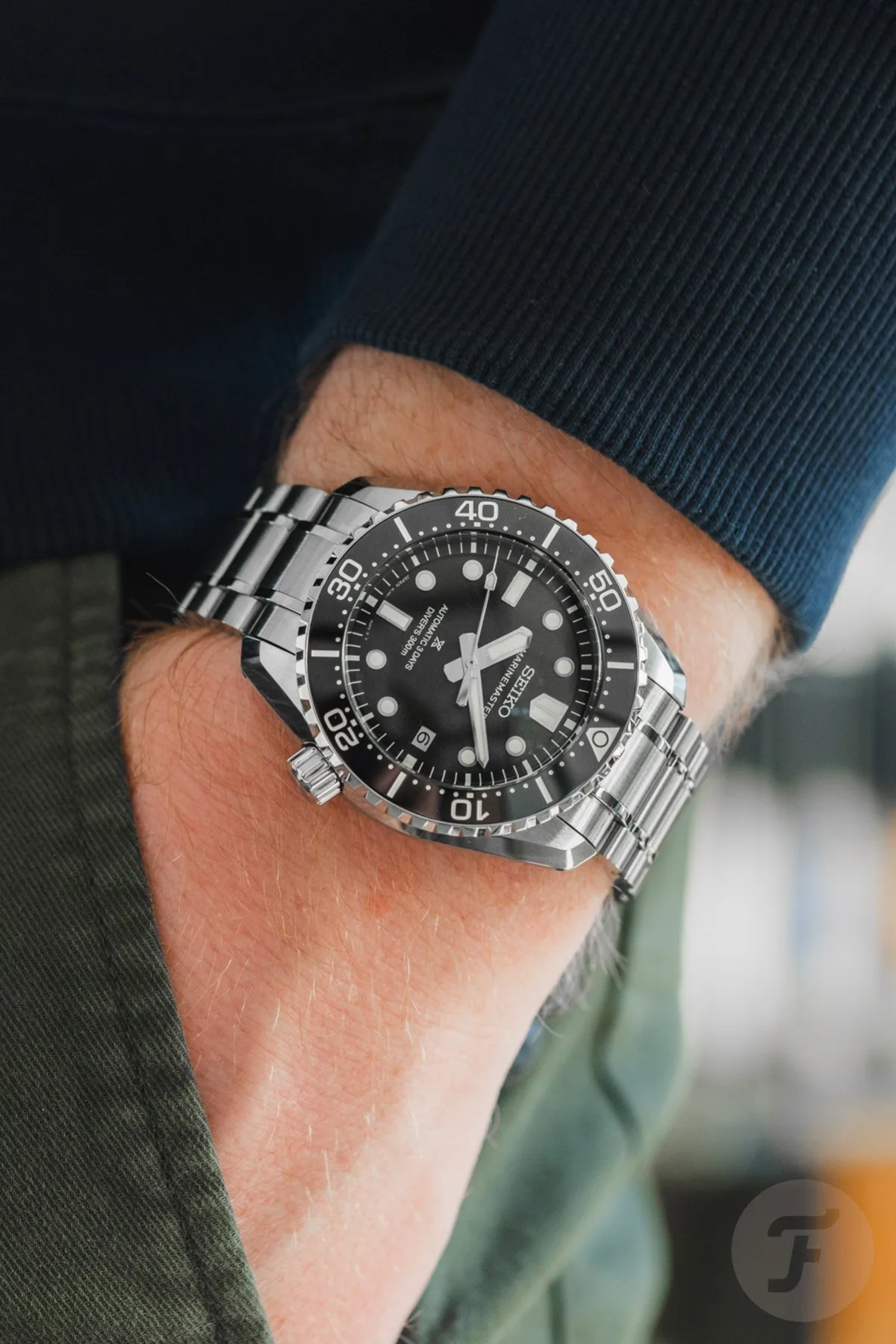 Classic inspired Seiko Marinemaster