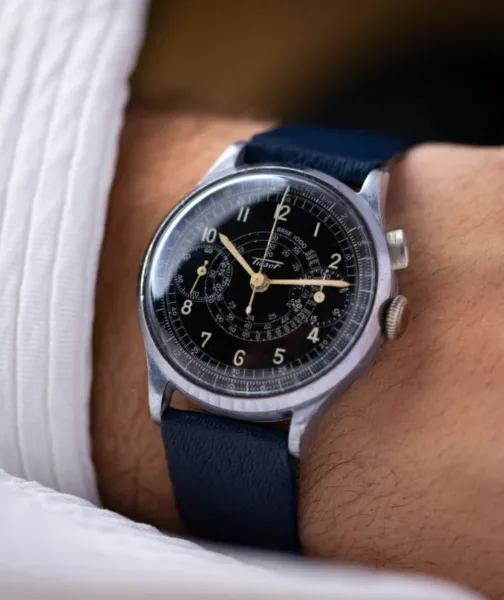 Vintage Tissot Monopusher Chronograph from 1930