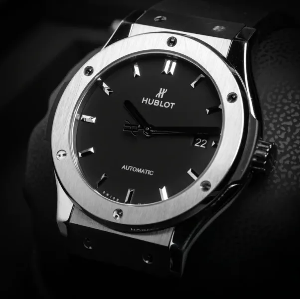 Hublot Classic Fusion with titanium case and rubber strap