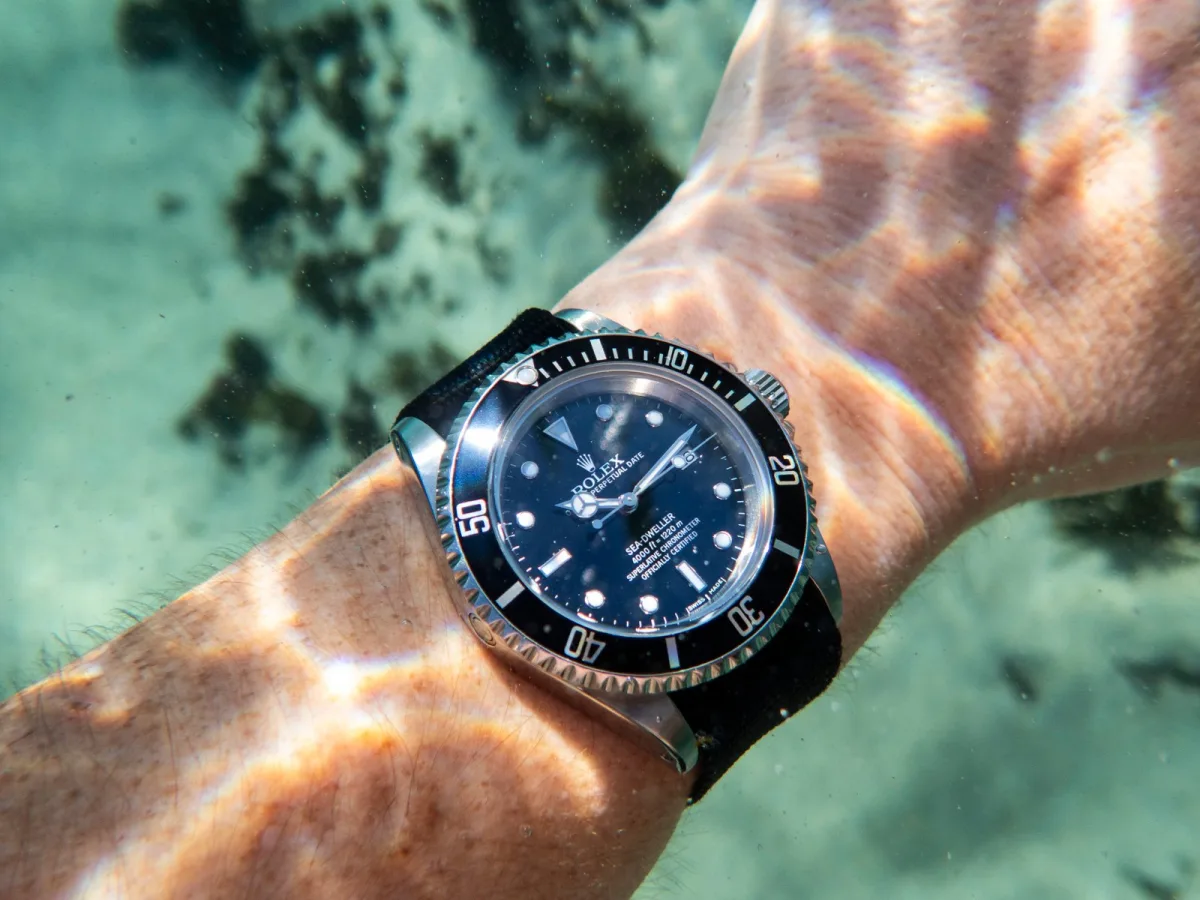 Rolex Sea-Dweller on a NATO strap