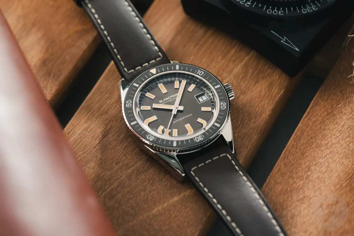 Blancpain Fifty Fathoms Bathyscaphe 70th Anniversary model watch front view