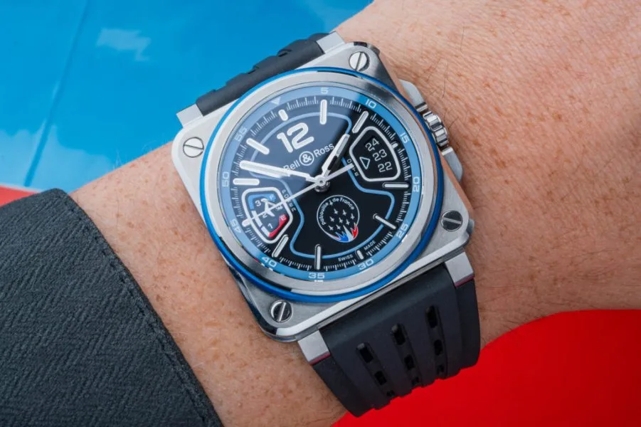 Patrouille de France pilots with Bell & Ross watches