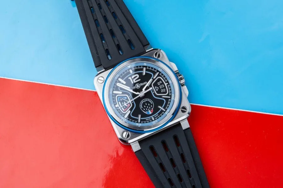 Bell & Ross BR-X3 Patrouille De France on wrist