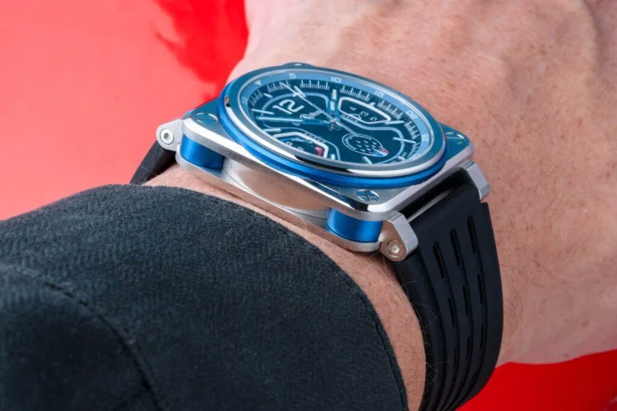 Patrouille de France pilot with Bell & Ross watch
