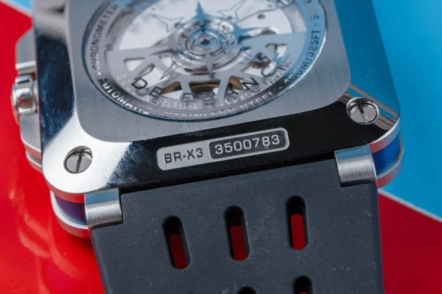 Bell & Ross BR-X3 Patrouille de France case design