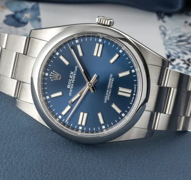 Rolex Oyster case with screw-down components