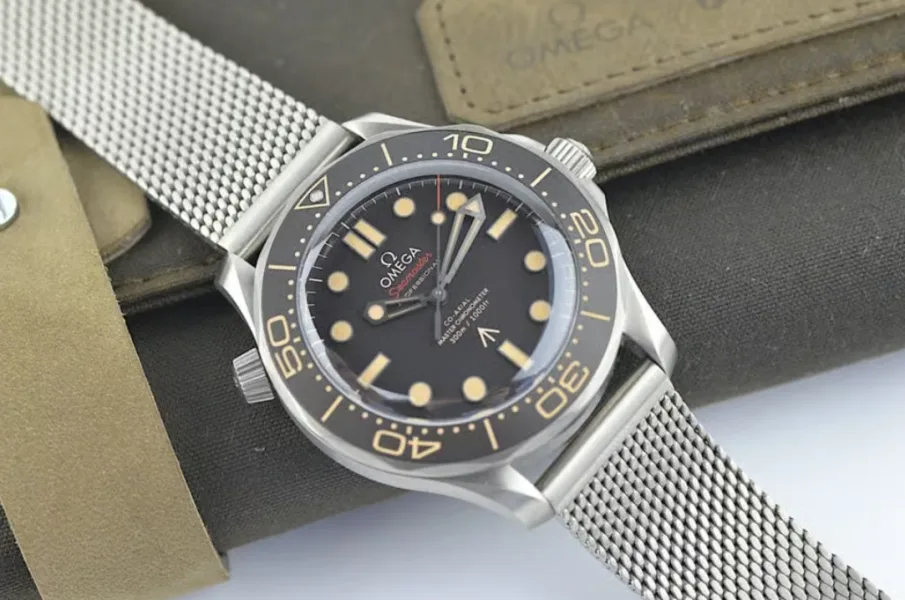 Omega Speedmaster watch, famous for its moon landing