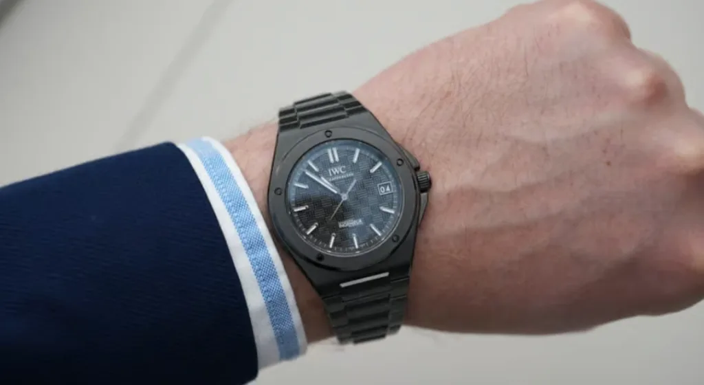 Modern materials used in IWC watches, like Ceratanium